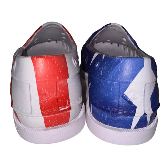Womens Size 11 Sperry American Flag Pattern Water Shoes Patriotic USA America - Picture 4 of 6